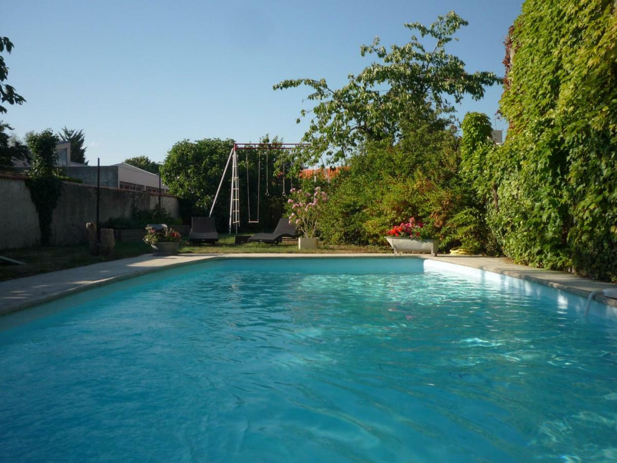 La Vigne Vierge Otel Châteauneuf-sur-Loire Dış mekan fotoğraf